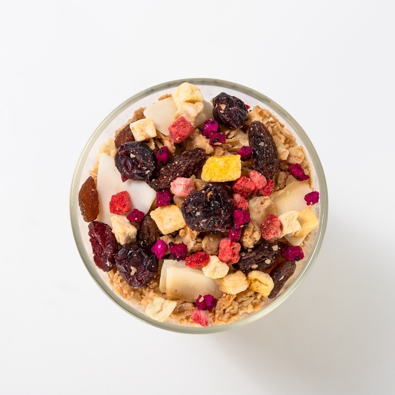Delicious Flake Yogurt Chocolate Fruit Flavor