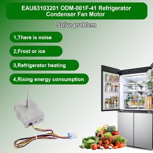 Moteur de ventilateur d'évaporateur de réfrigérateur en acier inoxydable ODM-001F-41 12V 1A Compatible électrique pour Kenmore pour Kenmore Elite pour <span class=keywords><strong>LG</strong></span> - Product Image 6
