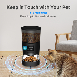 Wifi Tự Động Pet Trung Chuyển Với Tuya Cuộc Sống Thông Minh App Hẹn Giờ Đen 3L Tự Động Mèo Thực Phẩm Dispenser Làm Việc Với Google Nhà Thông Minh Sản Phẩm - Product Image 4