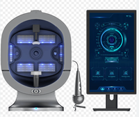 X5PRO AI Détecteur de Peau Intelligent Commercial Analyseur de Peau du Visage Machine de Test Spectroscopique UV et d'Humidité pour Salon de Beauté