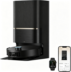 Robot aspirateur et serpillière haut de gamme L60 Pro Ultra avec vidage automatique, aspiration de 35 000 Pa, auto-nettoyant, évitement intelligent des obstacles et navigation VersaLift - Product Image 2