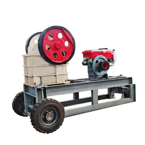 Máy nghiền di động động cơ diesel pe200x300 đá Máy nghiền hàm cho đá