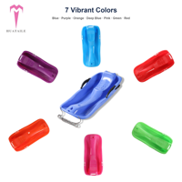 Luge en plastique HDPE pour enfants, 6 couleurs, avec frein, tout-terrain, sans neige, capacité 120 kg, jouet d'extérieur robuste pour l'été
