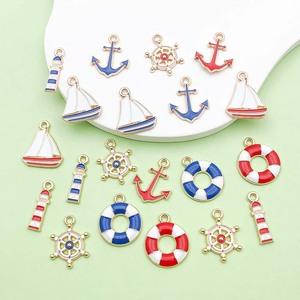 จี้รูปสมอเรือ ซีรีส์ Nautical Anchor ผลิตจากโลหะผสมสังกะสี ขนาดกลาง เหมาะสำหรับทำเครื่องประดับ DIY - Product Image 4