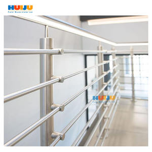 HJ Prima Modern <strong>Cheap</strong> <strong>Deck</strong> <strong>Railing</strong> Rod Bar Stainless Steel Balustrade Post <strong>Railing</strong> - Product Image 4
