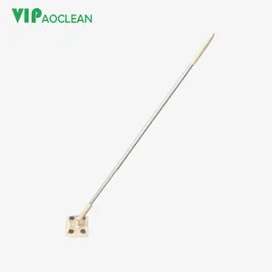 VIPaoclean ممسحة مسحوق التراب غير المنسوجة للاستخدام مرة واحدة ممسحة مسطحة برأس مبللة وجافة