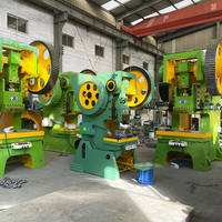 Presse à poinçonner mécanique de type C de 63 tonnes - Poinçonnage de tôles en acier inoxydable - Machine à poinçonner les plaques