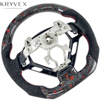 Kryvex untuk Infiniti G37 Coupe Sedan Knalpot Serat Karbon Setir Mobil G37 Sedan G37s Coupe Setir RPM