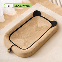 Vente en gros Grande planche à gratter universelle pour chat Sisal Arbre à chat griffoir résistant à l'usure Nid intégré Bassin à griffes pour chat