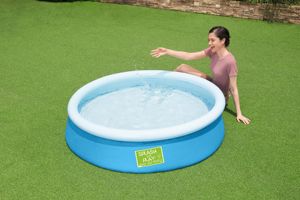Bestway 57241 My First Fast Set <span class=keywords><strong>Piscine</strong></span> <span class=keywords><strong>Gonflable</strong></span> Ronde en PVC 1.52 <span class=keywords><strong>m</strong></span> X 38 cm Mini <span class=keywords><strong>Piscine</strong></span> Extérieure pour Enfants - Product Image 2