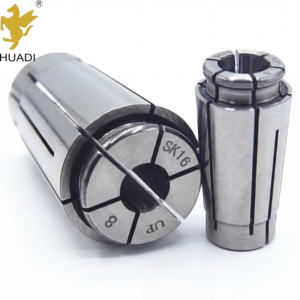 <span class=keywords><strong>Mandrin</strong></span> à ressort de haute précision Huadi SK, précision 0,005 mm, dureté HRC58-62, acier à haute teneur en carbone, 25000 tr/min, fraisage CNC, robuste - Product Image 5