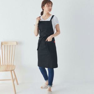 Wholesale Logo Printed Linen Japanese Gorgeous Sleeveless 100% Cotton Cooking <b>Kitchen</b> <b>Apron</b> - Product Image 6