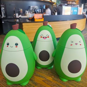 Avocado Thermos Cup 304 Stainless Steel Thermal Insulation For Children Students With Carrying Strap Gift - Product Image 3