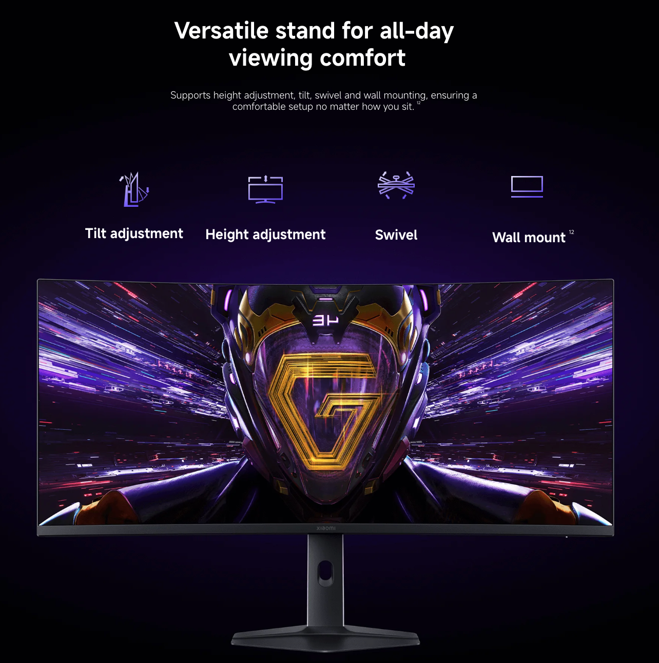 Xiaom i Curved Gaming Monitor G34WQi 2026 Immersive Curved Display