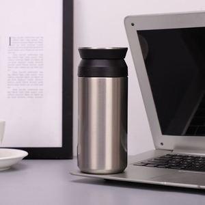 Square Anti-Fall Cup 350ml 500ml Stainless Steel Vacuum <b>Thermos</b> With Lid Souvenir Gift - Product Image 4