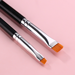 <span class=keywords><strong>Pinceau</strong></span> à Eyeliner Angulaire Végan Personnalisé, Fin pour <span class=keywords><strong>Gel</strong></span>, Liquide, Crème, Poudre, Sourcils, <span class=keywords><strong>Pinceau</strong></span> à Sourcils Ultra Fin Angulaire - Product Image 2
