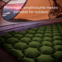 HOMFUL – matelas gonflable en TPU ultraléger personnalisé, tapis de Camping, coussin de couchage d'extérieur avec oreiller attaché