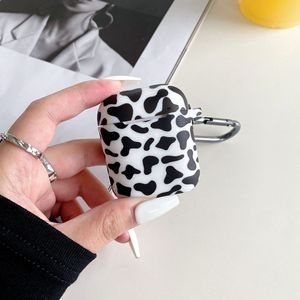 Moda callejera de lujo de silicona con patrón de vaca, <span class=keywords><strong>funda</strong></span> para auriculares, <span class=keywords><strong>funda</strong></span> para auriculares a prueba de golpes para <span class=keywords><strong>AirPods</strong></span> 4 3 <span class=keywords><strong>Pro</strong></span> - Product Image 6