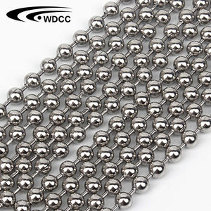 Beaded Ball Chain Curtain Stainless Steel 4.5M Roller Blinds Metal Ball Chain Blinds - Product Image 1