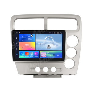 Autoradio Meihua 9 pouces, cadre en ABS pour <span class=keywords><strong>HONDA</strong></span> <span class=keywords><strong>CIVIC</strong></span> EP3 2003, <span class=keywords><strong>deux</strong></span> <span class=keywords><strong>portes</strong></span>, avec faisceau de câblage, câbles RCA, pièces - Product Image 5