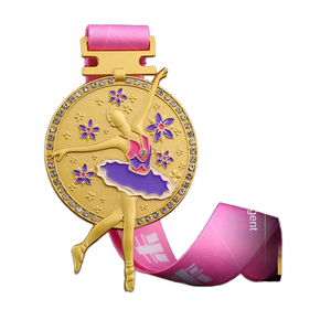 Женская металлическая медаль по спортивной гимнастике - Product Image 1