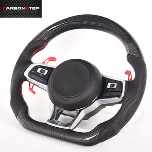 Volant de sport en fibre de carbone, pour VW Gti <span class=keywords><strong>R</strong></span> Gti <span class=keywords><strong>R</strong></span> line gold6 golf 7, personnalisé, vente en gros, - Product Image 6