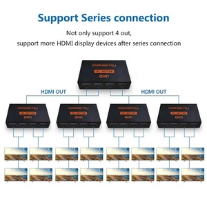 Adaptateur Vidéo Ultra HD 4Kx2K 4 Ports 1x4 4K30Hz V1.4 1 Entrée 4 Sorties 4K 3D 1080P - Product Image 5
