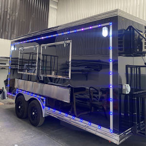 Hotdog Food Trucks Mobile Ice Cream Food Truck Trailer Street Fast Food Cart with CE - Product Image 1