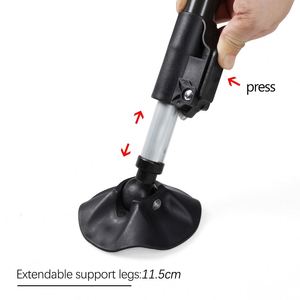 Ghế câu cá ngoài trời màu xanh xám mới, chất liệu thô, gấp gọn, di động - Product Image 6