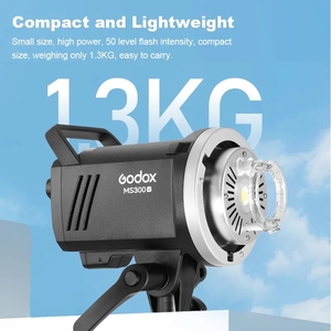 <span class=keywords><strong>Godox</strong></span> MS300 V 300W Xách Tay <span class=keywords><strong>Mini</strong></span> Thạc Sĩ Phòng Thu Đèn Flash Ánh Sáng Ánh Sáng Ảnh <span class=keywords><strong>Mini</strong></span> Đèn Flash Nhấp Nháy Ánh Sáng Nhỏ Phòng Thu Nhiếp Ảnh - Product Image 6