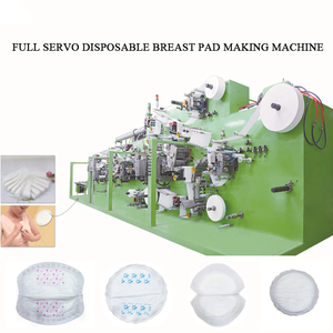 Machine de fabrication de coussinets absorbants pour femmes, série Women Care, 800-1000 pièces/min, avec contrôle servo, alimentation SAP, gaufrage et comptage automatique - Product Image 1