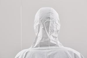 Combinaisons de protection Junlong, respirantes, microporeuses, anti-éclaboussures, imperméables, antistatiques, type 5/6 approuvé - Product Image 2