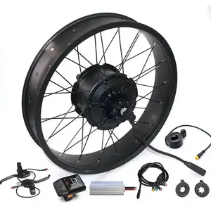 Bán buôn thích hợp cho tất cả các loại xe đạp động cơ xe đạp điện Kit Hub Ebike chuyển đổi Kit với pin