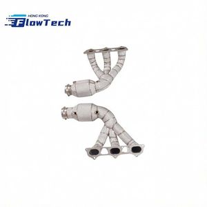 Colector de Escape FlowTech de Acero Inoxidable T304 de Alta Calidad con Protector Térmico para Porsche 991 GT3 3.8L 4.0, Ajuste Directo - Product Image 4