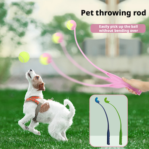 Lanciatore Manuale di Palline per Cani - Giocattolo Interattivo a Mani Libere con Design Cartoon per Addestramento ed Esercizio - Product Image 2