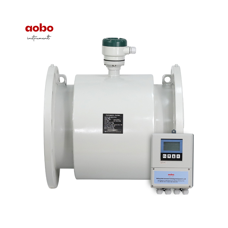 Integrated Magnetic Flowmeter Stainless Steel DN100