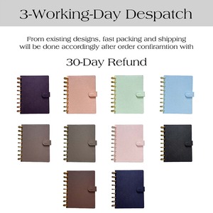 Planificador de Presupuesto B5 Personalizado Hongbo, Multicolor, con Cubierta de Cuero Saffiano, Diseño Estético para Gestión del Presupuesto/<span class=keywords><strong>Agenda</strong></span>/Organización - Product Image 2