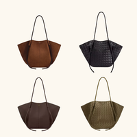 Sac fourre-tout léger en PVC tressé pour femme, imprimé léopard bohème, avec chaînes et lettres, grande capacité, sac à bandoulière pour le quotidien, été JW