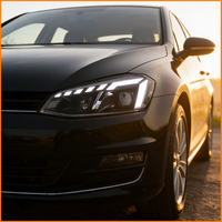 Pour Volkswagen Golf 7 MK7 2013-2017 Facelift, mise à niveau style Audi, phares à LED matriciels DRL avec lentille de projecteur, montage Plug & Play