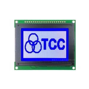 Mô-đun Màn hình <span class=keywords><strong>LCD</strong></span> đơn sắc 20 pin 128*64 của nhà sản xuất 20 năm Màn hình đồ họa song song 8 bit - Product Image 2