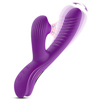 Bestseller Leistungsstarker Stoßvibrator für Erwachsene Frauen Paare Rabbit-Saugvibrator mit 3 Saugmodi und 10 Vibrationsstufen Sexspielzeug