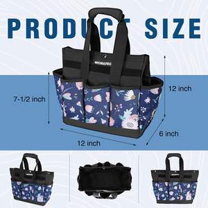 Free sample Maker's Garden Tool Bag Gardening Home Storage <b>for</b> <b>Men</b> and Women Basket Tool Kit Bag with Hand Tooled <b>Handbag</b> - Product Image 4