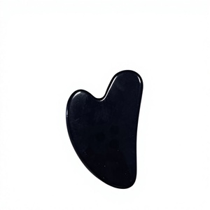 แผ่นหินกัวซาหินออบซิเดียนสีดำธรรมดาสำหรับใบหน้าหินหยกกัวซา - Product Image 1