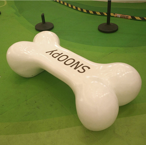 ไฟเบอร์กลาสเรซิ่นกระดูกประติมากรรมตารางและเก้าอี้ตกแต่งเก้าอี้รูปปั้นไฟเบอร์กลาส - Product Image 5