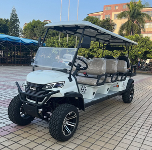 Nouveau véhicule électrique de luxe à 4 roues et 8 places, chariot de chasse et de golf en acier au carbone, moteur 5KW, vitesse maximale de 30 km/h, fabricant - Product Image 4