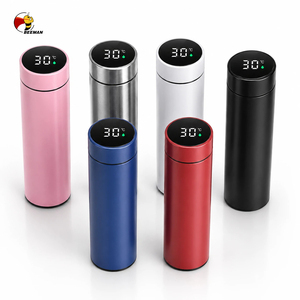 Borraccia Termica Intelligente Beeman da 500ml a Doppia Parete in Acciaio Inox con Display a LED della Temperatura - Product Image 1
