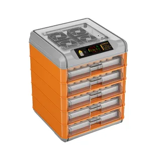 Máquina incubadora de huevos de gallina, cajón naranja, 5 capas, 320 capacidad