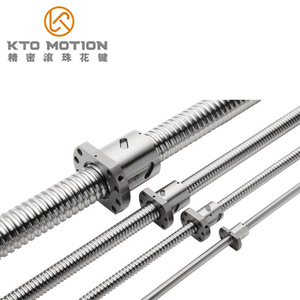 Ensemble vis à billes Kto Motion P1 en acier de précision avec écrou pour machines-outils - Product Image 2