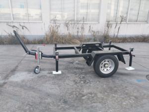<span class=keywords><strong>Remorque</strong></span> d'assemblage d'<span class=keywords><strong>essieu</strong></span> <span class=keywords><strong>suspendu</strong></span> de véhicule de transport à deux essieux pour générateur - Product Image 2