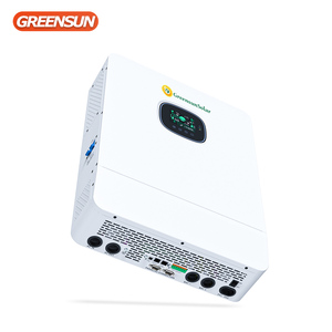 ระบบโซลาร์เซลล์แบบออฟกริดยี่ห้อ OEM ขนาด 4KW 5KW 8KW 10KW แบบสองเอาต์พุต 48VDC คลื่นไซน์บริสุทธิ์ ระบบไฮบริด - Product Image 3
